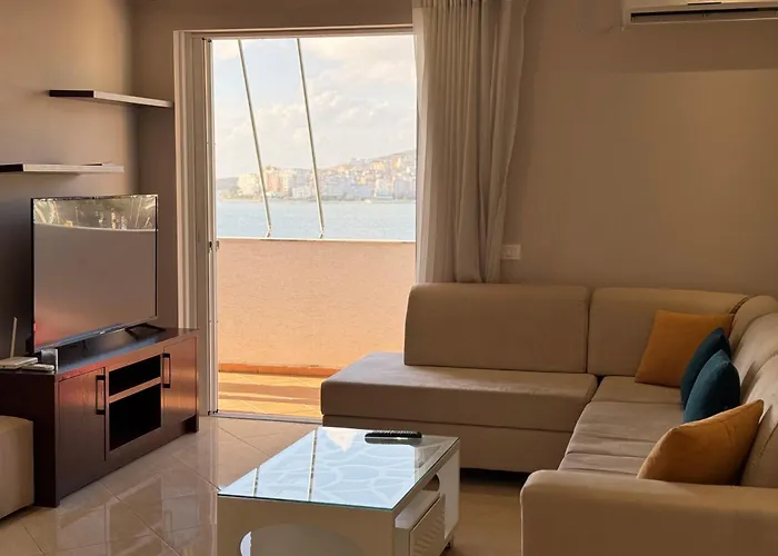 Amazing Sea View Lägenhet Sarandë